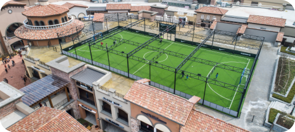 Rooftop field (futsal court)